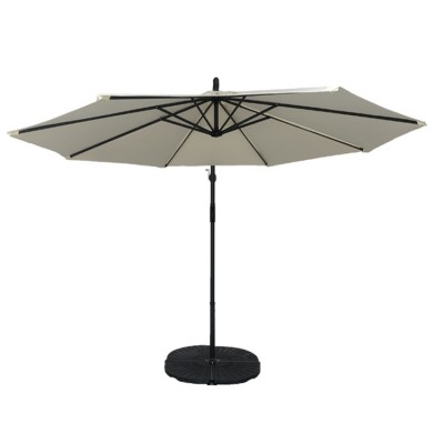 10' Deluxe patio garden offset umbrella