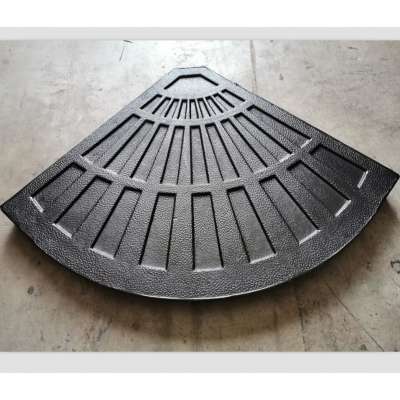 outdoor fan shaped resin umbrella base stand