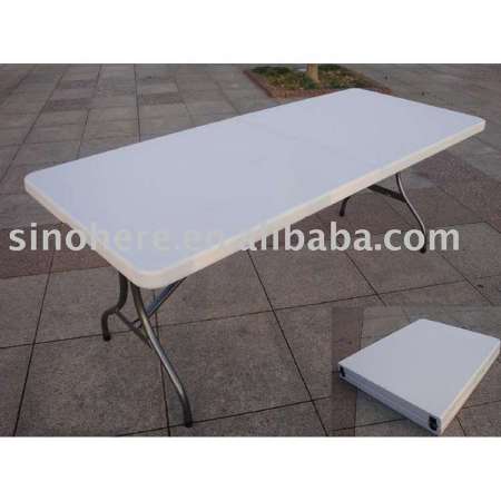 High quality cheap custom Outdoor Plastic folding beer table